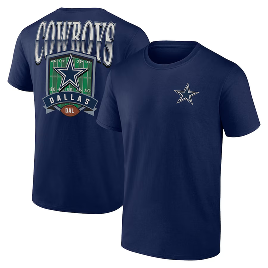 Dallas Cowboys Full Range T Shirt -Navy- Fanatics